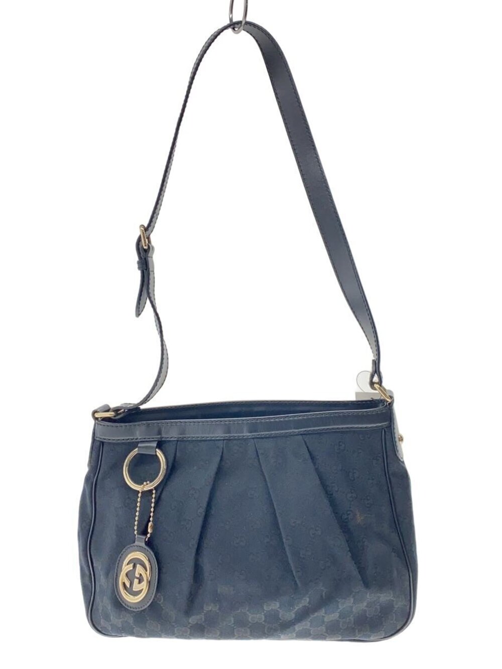 Gucci Shoulder Bag GG Canvas Black